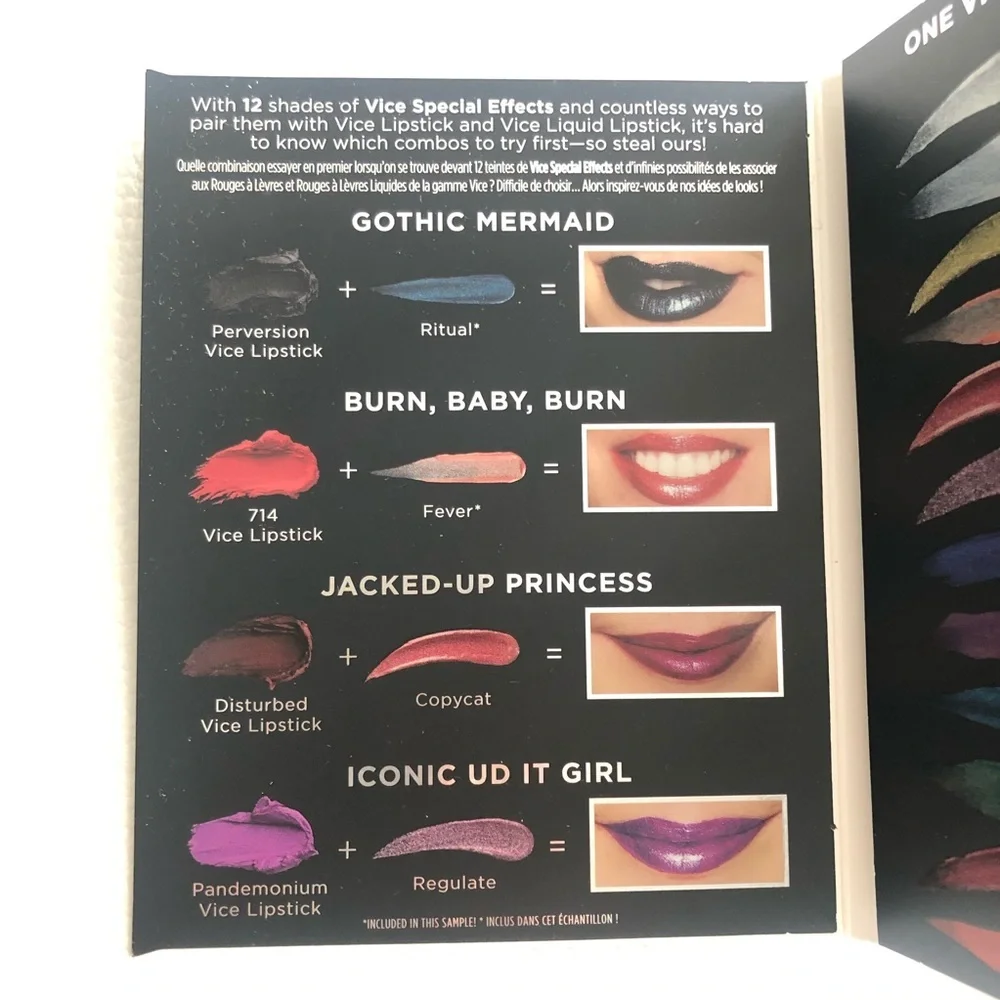 Urban Decay nice Vice Special Effect Sample 4shade